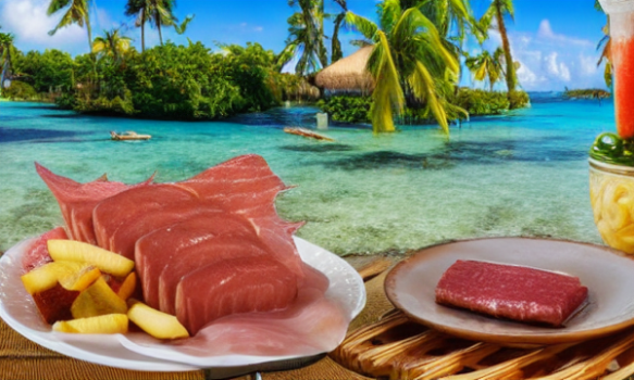 Spam meat in paradise